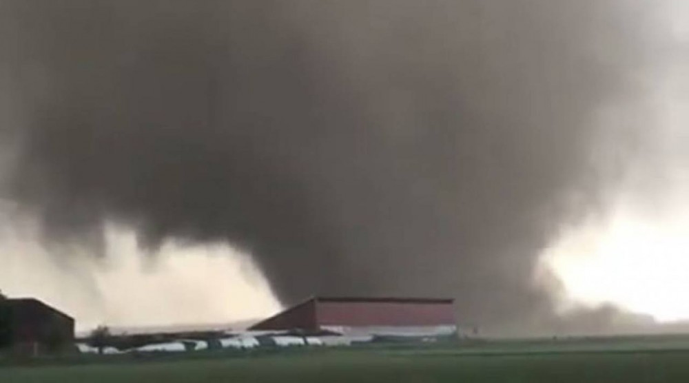 Il tornado di mercoledi a Viersen - Germania