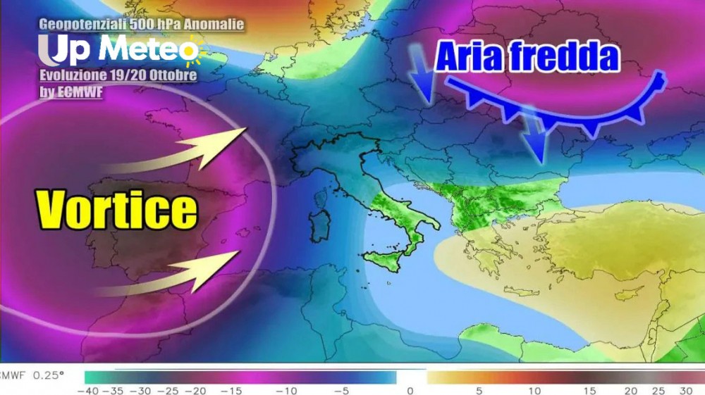Ciclone punta verso l'Italia, ecco quando irrompera l'Autunno