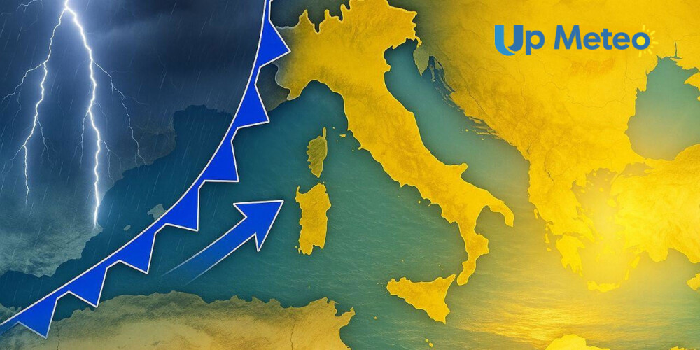 Anticiclone a tutta forza, ma da Giovedì temporali su Sicilia e Sardegna