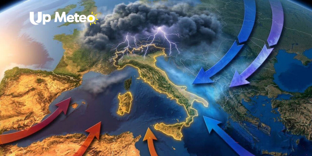 Meteo questa settimana: stop al clima semi estivo, aria più fredda e nuovi temporali in arrivo