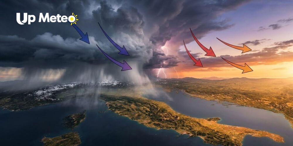 Meteo: anticiclone in indebolimento da lunedì, arrivano i primi temporali