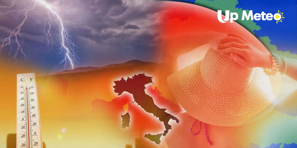 Temporali tra Alpi e Appennini, ma il caldo continua a crescere