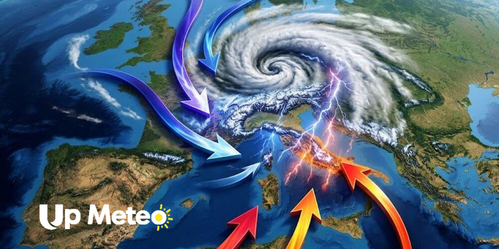 Meteo Italia, irruzione polare: maggio cambia volto con freddo e neve