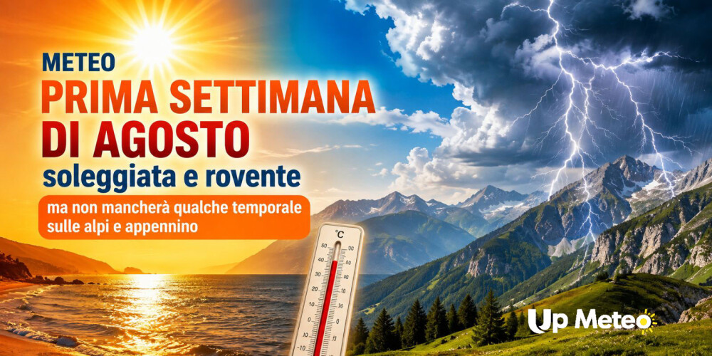 Meteo, caldo dominante ma non ovunque: temporali in agguato nelle prossime ore