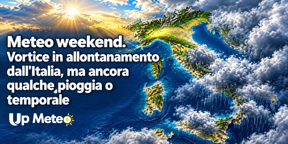 Weekend: instabilità al Centro-Sud sabato, aumento della pressione atmosferica domenica