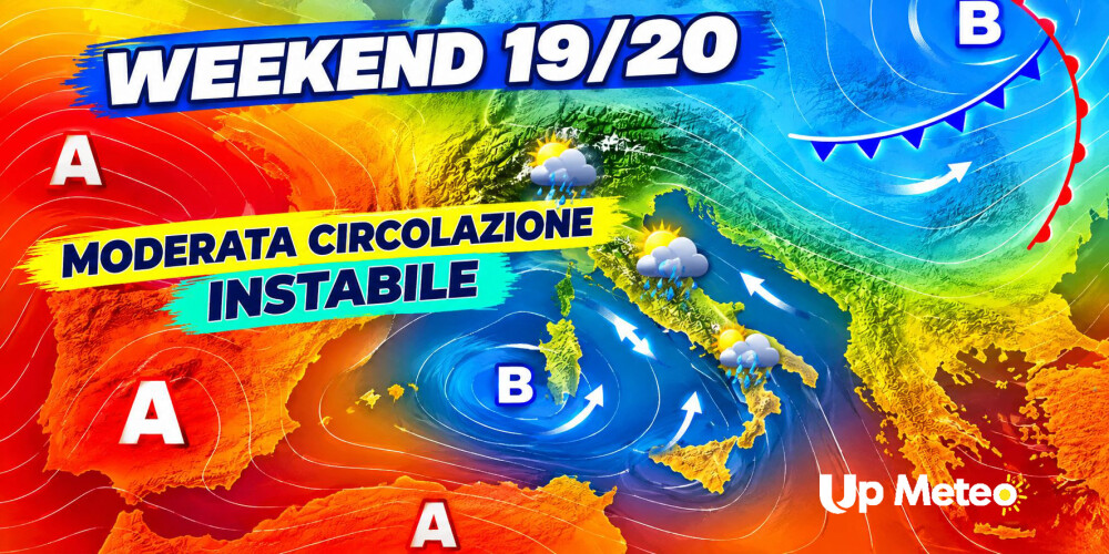 La perturbazione che sta interessando il Nord Italia e parte del Centro sposterà gradualmente i suoi effetti verso sud