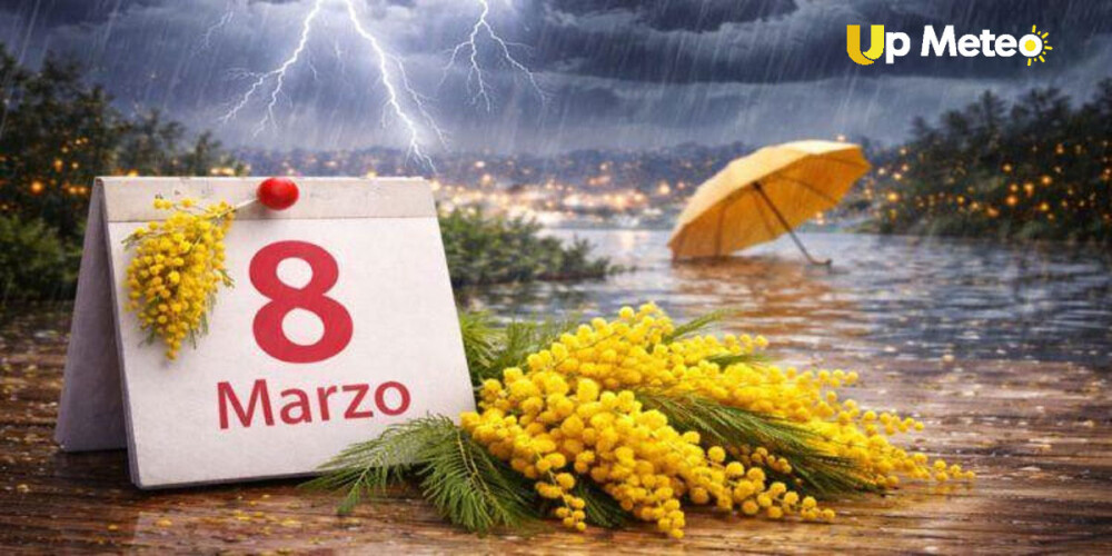 Festa della Donna sotto la pioggia: ombrelli aperti in queste regioni