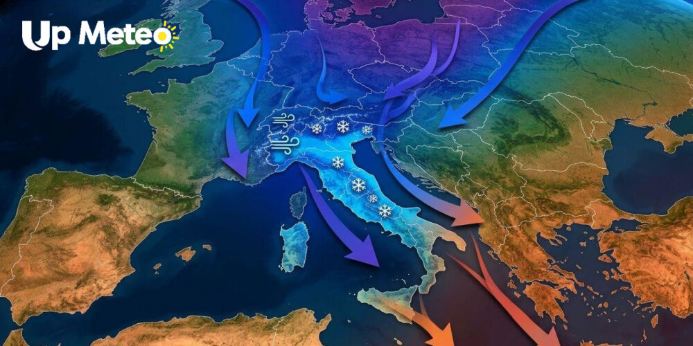 Freddo in arrivo: temperature in caduta libera, calo superiore ai 10°C