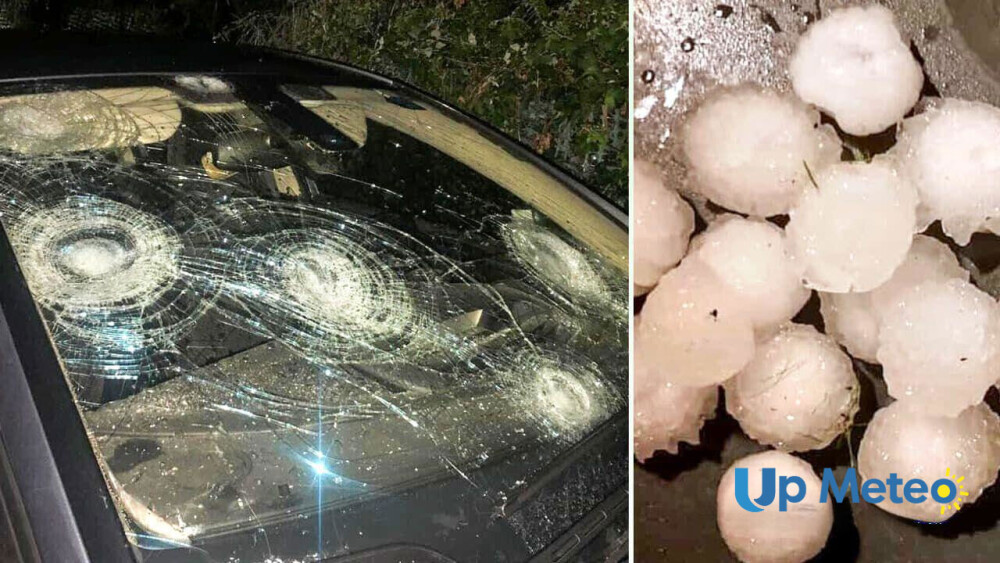 Chicchi di grandine da 10 centimetri: in Pianura Padana ogni temporale si trasforma in un disastro
