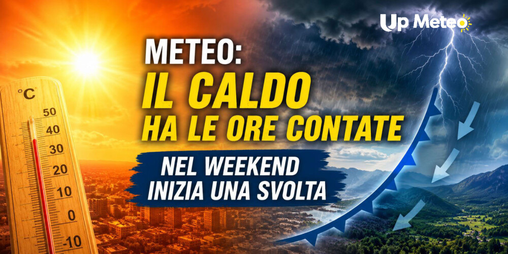 Meteo: il grande caldo arretra, nel weekend primi segnali di cambiamento