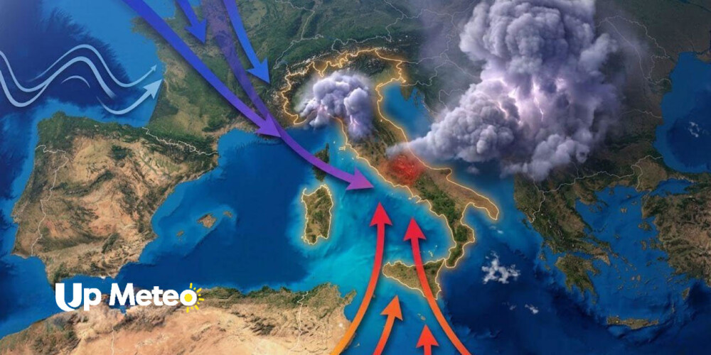 Maltempo senza tregua sull’Italia fino al 18 maggio: la mappa delle aree a rischio