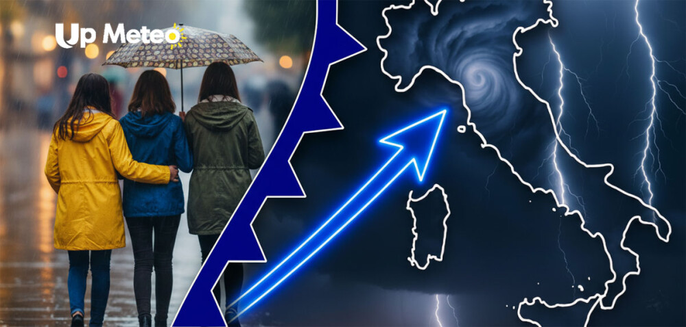 Settimana di maltempo: piogge diffuse mercoledì 11 e giovedì 12 su queste regioni