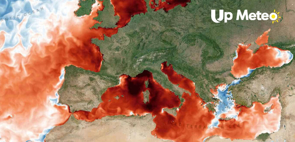 Mediterraneo tropicale: 29°C in mare e anomalie fino a +8°C, gli effetti sul clima