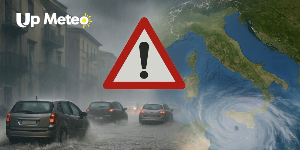 Parte d’Italia alle prese con un peggioramento per una depressione in lenta avanzata dalla Spagna