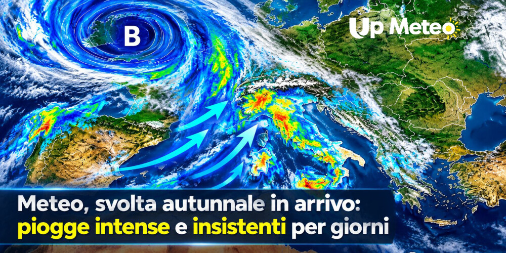 Autunno pronto a decollare: rischio di piogge abbondanti e persistenti su molte Regioni
