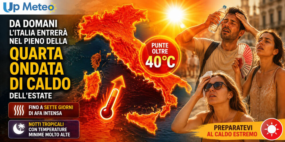 Domani il caldo rovente si espanderà sull'Italia, temperature oltre i 40°C: dove e quando, ecco le previsioni