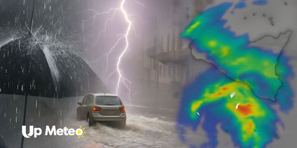 Ancora piogge e temporali nei prossimi giorni, maltempo soprattutto il Sud Italia.