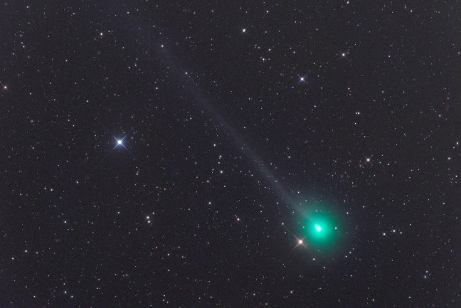 Un'immagine della cometa SWAN