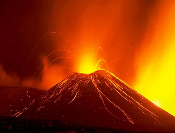 Impatto eruzioni vulcani su clima