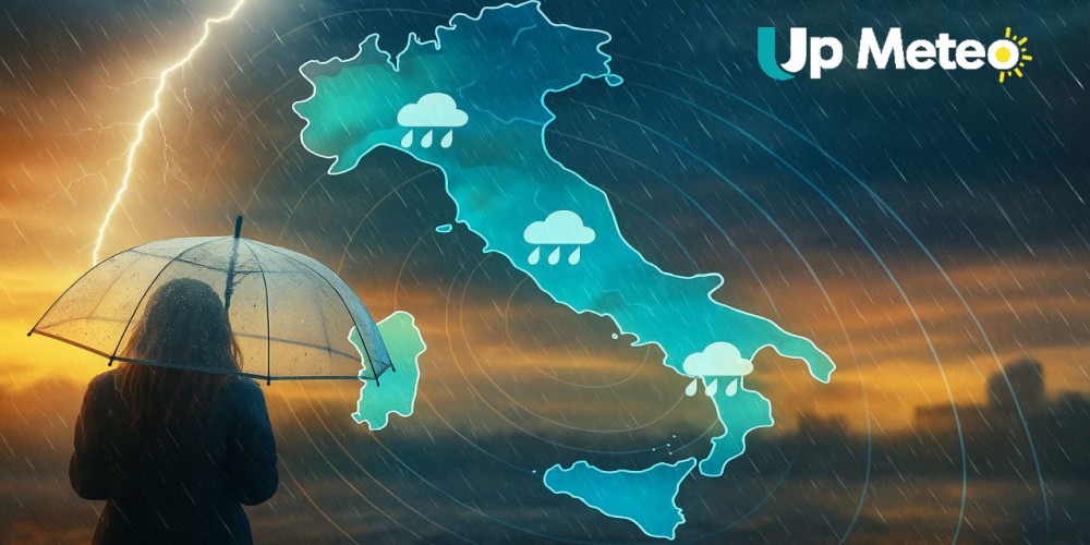 Lo scudo dell’anticiclone alle perturbazioni atlantiche proseguirà, ma su parte d’Italia la situazione si sbloccherà