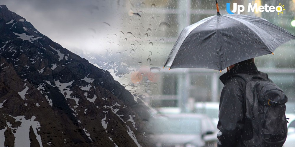 La prossima settimana sarà più fredda, con piogge e temporali a tratti