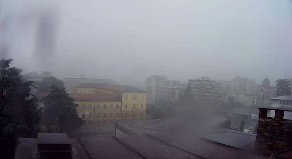 Violento temporale in Trentino: grandine e vento