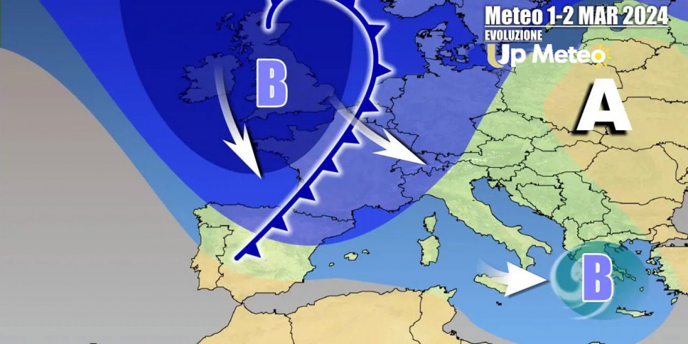 Meteo Italia: ciclone insistera per giorni e nel weekend grosse novita