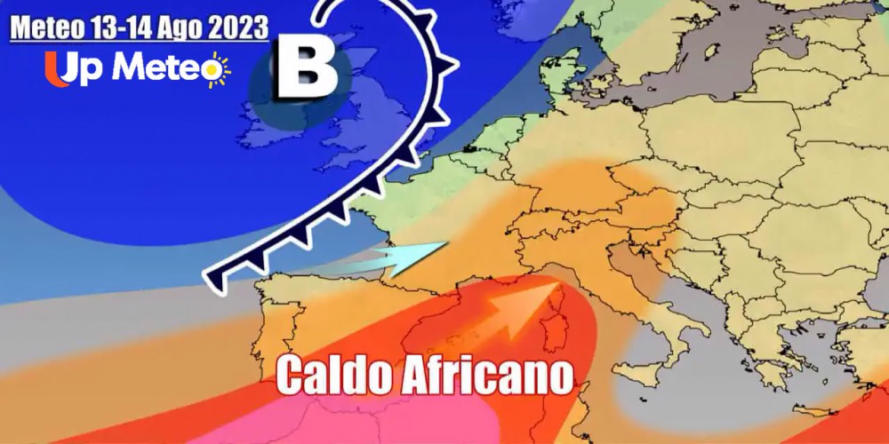Italia: riecco l'anticiclone africano con caldo in aumento a Ferragosto