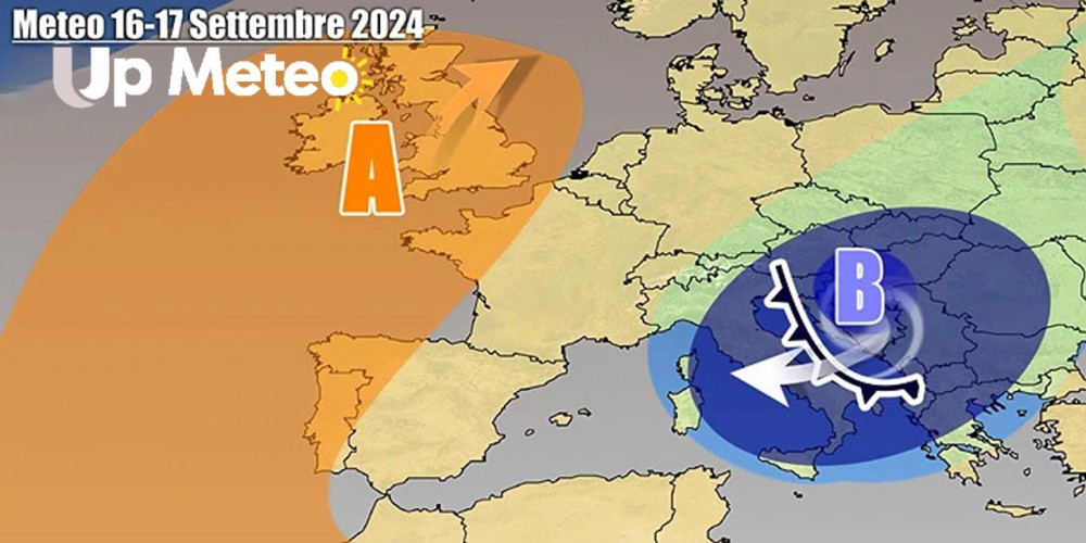 L’anticiclone in rinforzo sulla Scandinavia costringerà il vortice a bloccarsi per più giorni sull’Italia