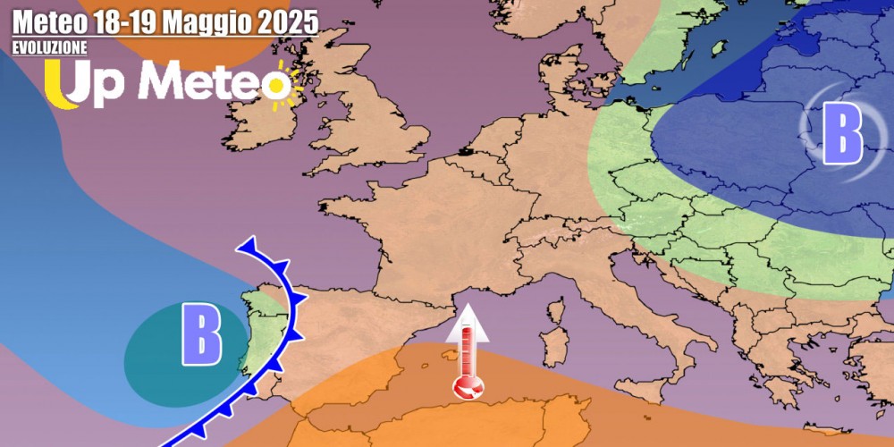 Sole e temperature in aumento, ma da martedì torna il maltempo
