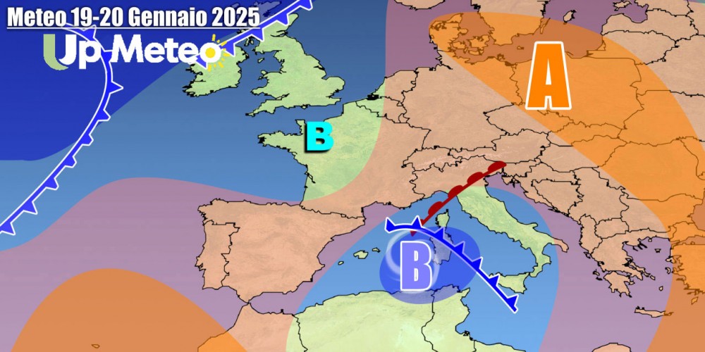 Il maltempo investe la Calabria e le due Isole Maggiori, nel weekend in arrivo qualche pioggia sul resto d’Italia