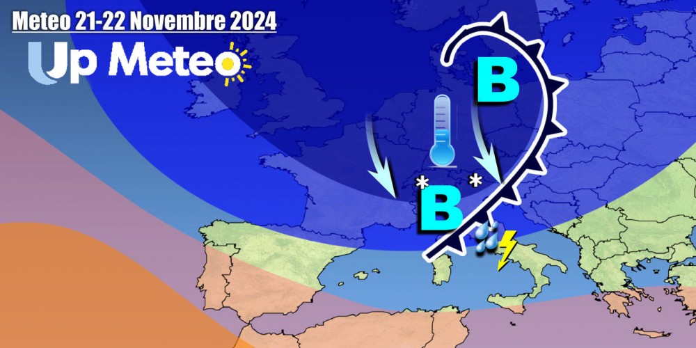 Italia: ecco l’Inverno, neve fino a quote basse su parte del Nord Italia