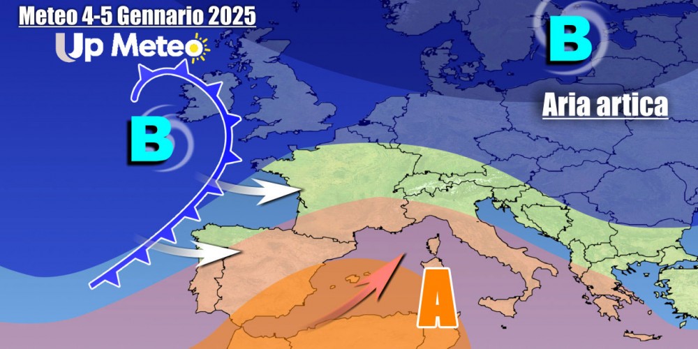 L’Anticiclone lascia spazio alle prime perturbazioni dell'anno, che condizioneranno il tempo anche nel weekend