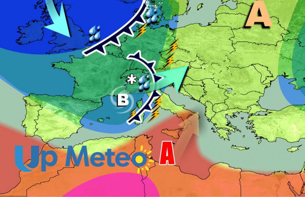 Nelle prossime ore torneranno a scoppiare temporali anche forti che colpiranno entro sera tante regioni d'Italia.