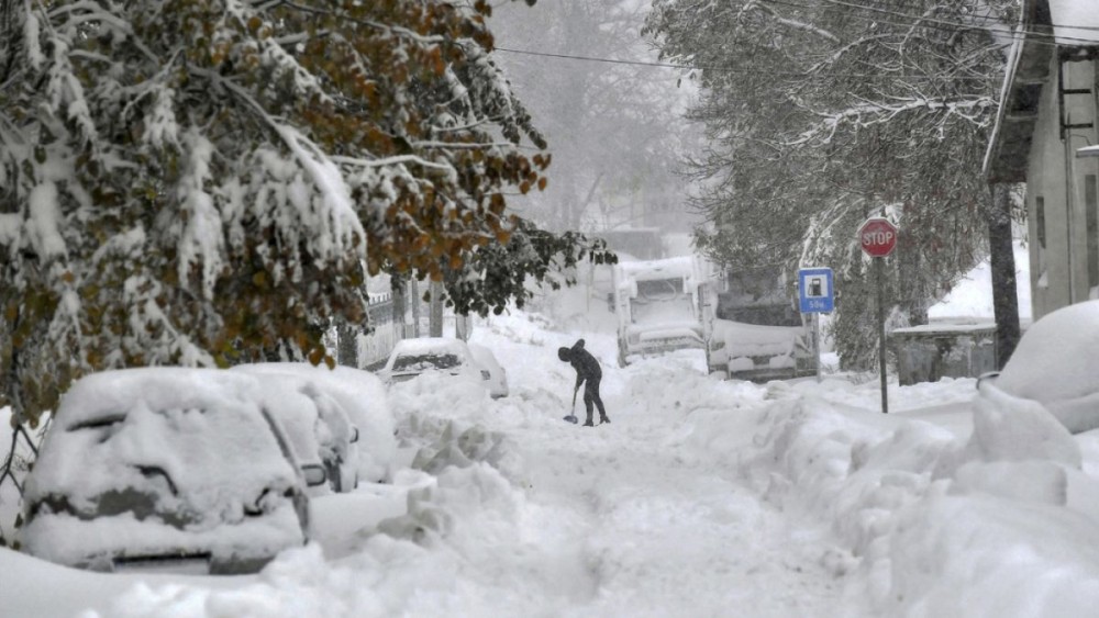 Meteo NEVE straordianaria a bassa quota al CENTRO e al SUD Italia